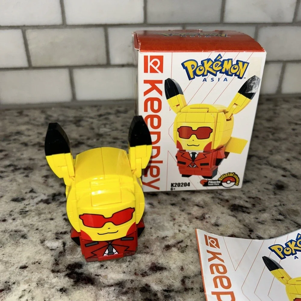 Pikachu Team Flare Keeppley K20204 Building Set‎ B1